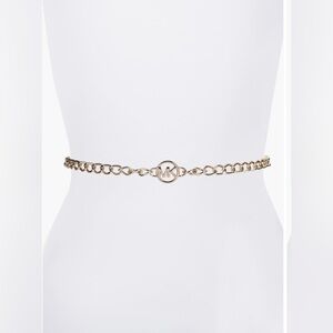 MICHAEL Michael Kors Logo Chain Belt